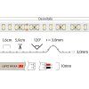 214532 7 ledsviti pasek 12w m vnitrni denni bila 12v