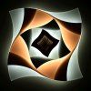 214553 7 led hranate stropni svitidlo s ovladacem indi 70w multicolor