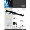 214643 6 led solarni svitidlo modo tepla bila