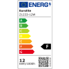 214667 2 led venkovni svitidlo 12w oskar z1233 12w denni bila