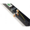 Černé LED moderní nástěnné svítidlo strip Z 60cm/8cm