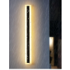 Černé LED moderní nástěnné svítidlo strip P 100cm/8cm (Barva světla Teplá bílá, Stmívatelnost Nestmívatelný, Výkon 30W)