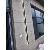 Černé LED moderní nástěnné svítidlo strip P 150cm/8cm (Barva světla Teplá bílá, Stmívatelnost Nestmívatelný, Výkon 45W)