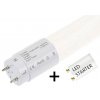25KS LED trubice T8 150cm 24W 4000K denní bílá + startér