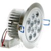 LED vestavné bodove svítidlo 12x 1W teplá bílá