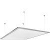 Stříbrný závěsný LED panel 600x600mm (Barva světla Denní bílá, Stmívatelnost Nestmívatelný, Výkon 45W)