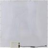 Stříbrný závěsný LED panel 600x600mm (Barva světla Denní bílá, Stmívatelnost Nestmívatelný, Výkon 45W)