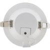 Bílé vestavné kulaté LED svítidlo 12W 115mm studená bílá IP63