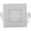 bílý vestavný LED panel 90x90mm (Barva světla Denní bílá, Stmívatelnost Stmívatelný, Výkon 3W)