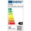 LED páska 14,4W/m bez krytí RGB kompletní sada 230V