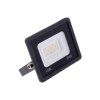 Černý LED reflektor LEVE 10W (Barva světla Denní bílá, Stmívatelnost Nestmívatelný, Výkon 10W)