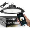 Smart LED průmyslové osvětlení 100W Highbay Philips 5let (Barva světla 5000K, Úhel vyzařování 120°)