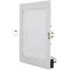 Bílý vestavný LED panel 225x225mm 18W teplá bílá