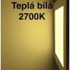 259 2 bily vestavny led panel 225x225mm 18w tepla bila
