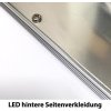 273 28 stmivatelny stribrny podhledovy led panel 600x1200mm 72w tepla bila