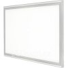 Stmívatelný stříbrný podhledový LED panel 600x1200mm 72W teplá bílá