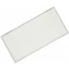 Stmívatelný stříbrný podhledový LED panel 600x1200mm 72W teplá bílá