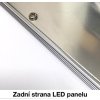 Stmívatelný stříbrný podhledový LED panel 300x600mm 24W denní bílá