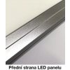Stmívatelný stříbrný podhledový LED panel 300x600mm 24W denní bílá
