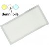 Stmívatelný stříbrný podhledový LED panel 300x600mm 24W denní bílá