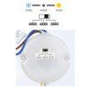 LED svítidlo stropní kruh LINA IP44 bílé (Barva světla CCT Smart, Stmívatelnost Stmívatelný, Výkon 12W)