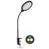 LED stmívatelná stolní lampa 10W 500lm CCT černá