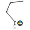 281552 4 led stmivatelna stolni lampa 8w 11w 700lm cct cerna