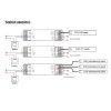 SMART přijímač dimLED Tuya PR 230TU 3x1A
