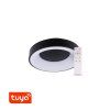 SMART Tuya LED svítidlo ZULU kulaté černé (Barva světla CCT Smart, Stmívatelnost Stmívatelný, Výkon 60W)