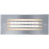 3029 9 vestavne venkovni led osvetleni do zdi s mrizkou 1w 70x170mm index tepla bila