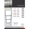 Bílý přisazený LED panel 300x300mm (Barva světla Teplá bílá, Stmívatelnost Stmívatelný, Výkon 25W)