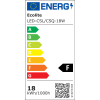 Přisazený Bílý LED panel LADA 2 IP20 (Barva světla CCT Smart, Stmívatelnost Stmívatelný, Výkon 12W)