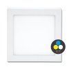 Přisazený Bílý LED panel CCT RAFA IP20 (Výkon 12W)