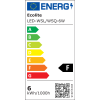 Vestavný Bílý LED panel LADA IP44 (Barva světla CCT Smart, Stmívatelnost Stmívatelný, Výkon 12W)