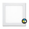 Vestavný Bílý LED panel RAFA IP44 (Barva světla CCT Smart, Stmívatelnost Stmívatelný, Výkon 12W)