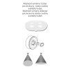 313563 17 nouzove led svitidlo 3w 4000k ip20 2 5hod
