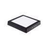 BPS12 LED panel přisazený čtverec černá (Barva světla Denní bílá, Výkon 12W)