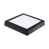 BPS18 LED panel přisazený čtverec černá (Barva světla Studená bílá, Výkon 18W)