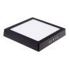 BPS24 LED panel přisazený čtverec černá (Barva světla Teplá bílá, Výkon 24W)