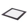 BSN18 LED panel čtverec černá (Barva světla Studená bílá, Výkon 18W)