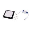 BSN6 LED panel čtverec 120x120mm černá (Barva světla Teplá bílá, Výkon 6W)