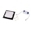 BSN6 LED panel čtverec 120x120mm černá