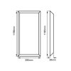 LED panel UGRB30120 UGR<19 30x120cm (Barva světla Denní bílá, Stmívatelnost Nestmívatelný, Výkon 40W)
