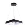 LED svítidlo ZULU hranaté černé závěsné (Barva světla CCT Smart, Stmívatelnost Stmívatelný, Výkon 32W)