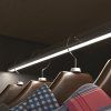 LED šatní profil P19-1 stříbrný (Délka 1m)