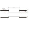 LED zdroj 12V 100W LONG (Výkon 100W)