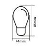 315131 1 led zarovka e27 1w filament s14