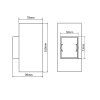 315317 3 nastenne svitidlo pite 2sw 18w bila cct