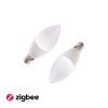 315650 3 smart led zarovka e14 zigbee rgbcct zb5w rgb tepla bila 5w
