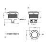 315761 1 tlacitkovy spinac m19 250v 5a kovovy
